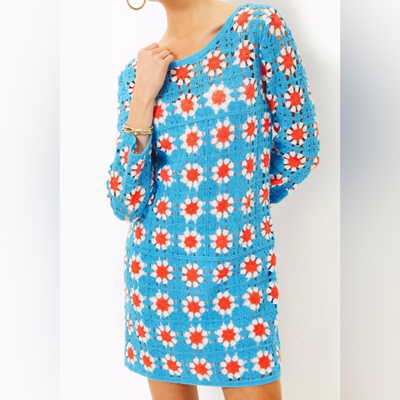 Lilly Pulitzer Maribella Crochet Dress - Picture 2 of 2